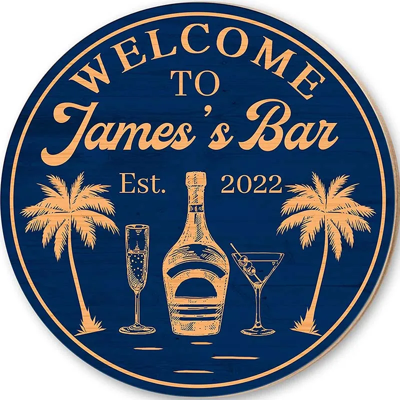 Muchnee Customized Beach Wall Décor – Personalized Name & Year, Palm Tree & Whiskey Symbol Metal poster wall decor
Muchnee Customized Beach Wall Décor – Personalized Name & Year, Palm Tree & Whiskey Symbol Metal poster wall decor