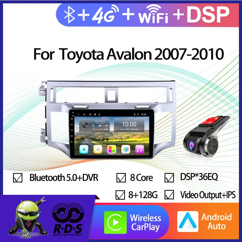 6G+128G Android 11 Car GPS Navigation For Toyota Avalon 2007-2010 Auto Radio Stereo Multimedia Player With Wifi BT 4G CARPLAY
6G+128G Android 11 Car GPS Navigation For Toyota Avalon 2007-2010 Auto Radio Stereo Multimedia Player With Wifi BT 4G CARPLAY