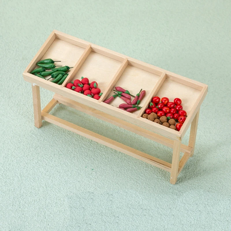1:12 Dollhouse Miniature Fruit Vegetable Rack Storage Rack Supermarket Fruit Rack Stall Model Play House Kid Toy
1:12 Dollhouse Miniature Fruit Vegetable Rack Storage Rack Supermarket Fruit Rack Stall Model Play House Kid Toy