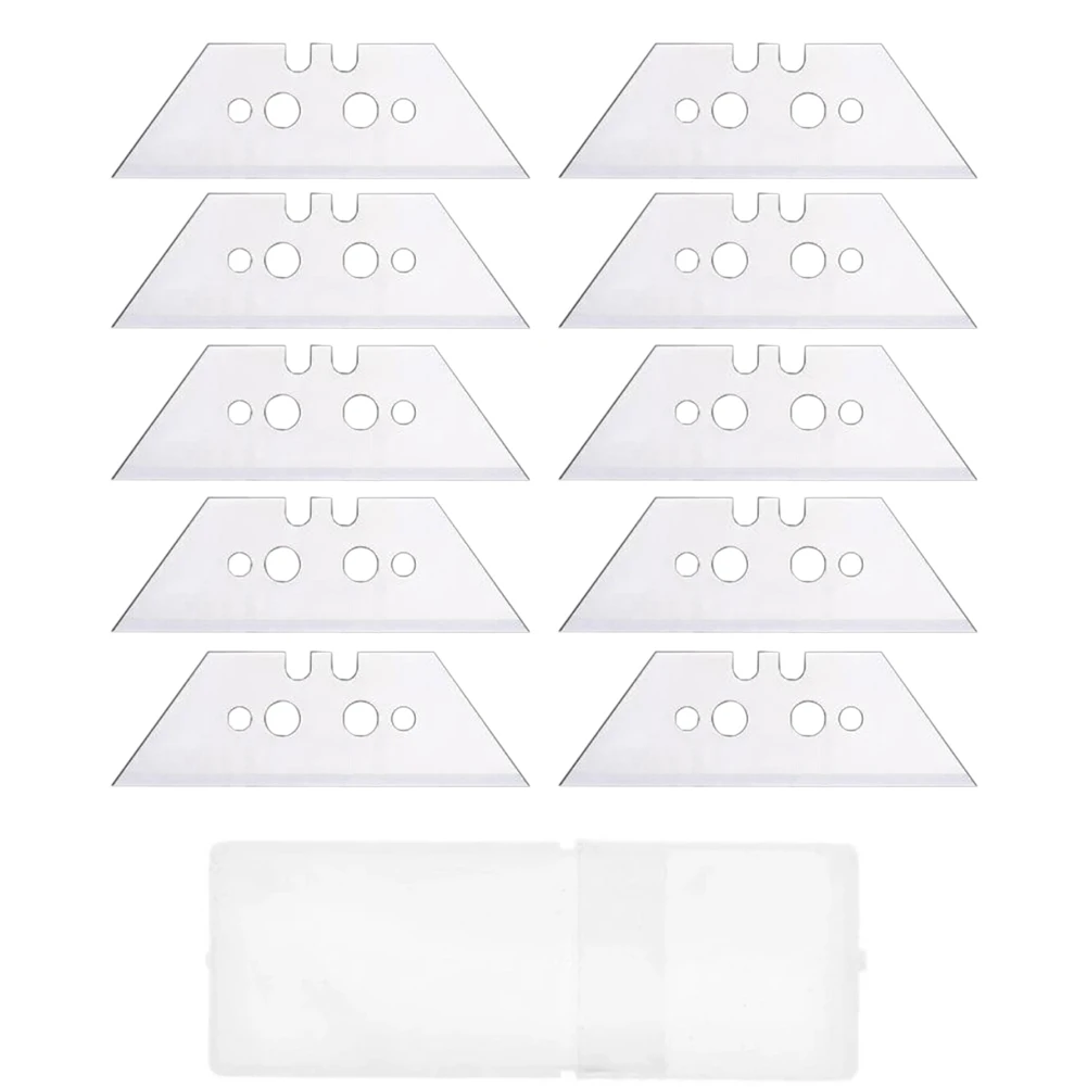 10Pcs Trapezoidal Blade Replacement Blade Art Craft Cutter Tool Multifunction For Home Office Supplies Tool
10Pcs Trapezoidal Blade Replacement Blade Art Craft Cutter Tool Multifunction For Home Office Supplies Tool