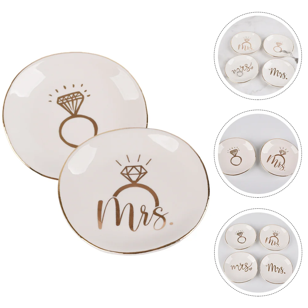 2Pcs Jewelry Holder Jewelry Display Ring Dish Organizer Ceramic Trinket Dish Key Holder Dish
2Pcs Jewelry Holder Jewelry Display Ring Dish Organizer Ceramic Trinket Dish Key Holder Dish