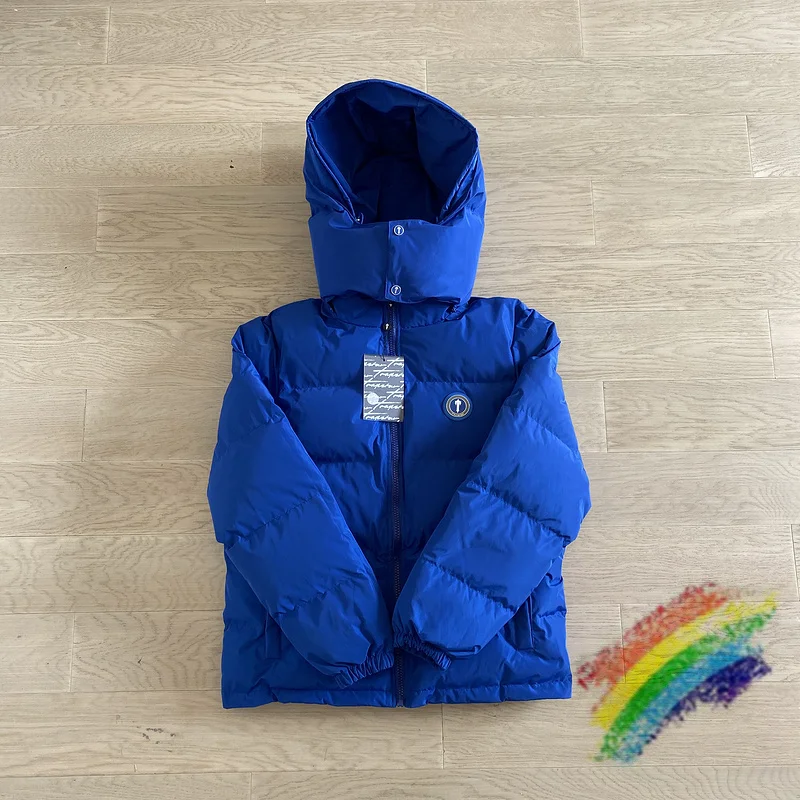Blue Irongate Trapstar London PUFFER Jacket Parkas Men Women Keep Warm Removable Hoodie Down Logo Embroidered Back Coats
Blue Irongate Trapstar London PUFFER Jacket Parkas Men Women Keep Warm Removable Hoodie Down Logo Embroidered Back Coats