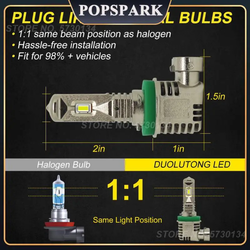 High Temperature Headlight Bulbs Car Led Headlights Explosion-proof Superbright Aviation Aluminum Led Car Bulbs Car Accessories
High Temperature Headlight Bulbs Car Led Headlights Explosion-proof Superbright Aviation Aluminum Led Car Bulbs Car Accessories