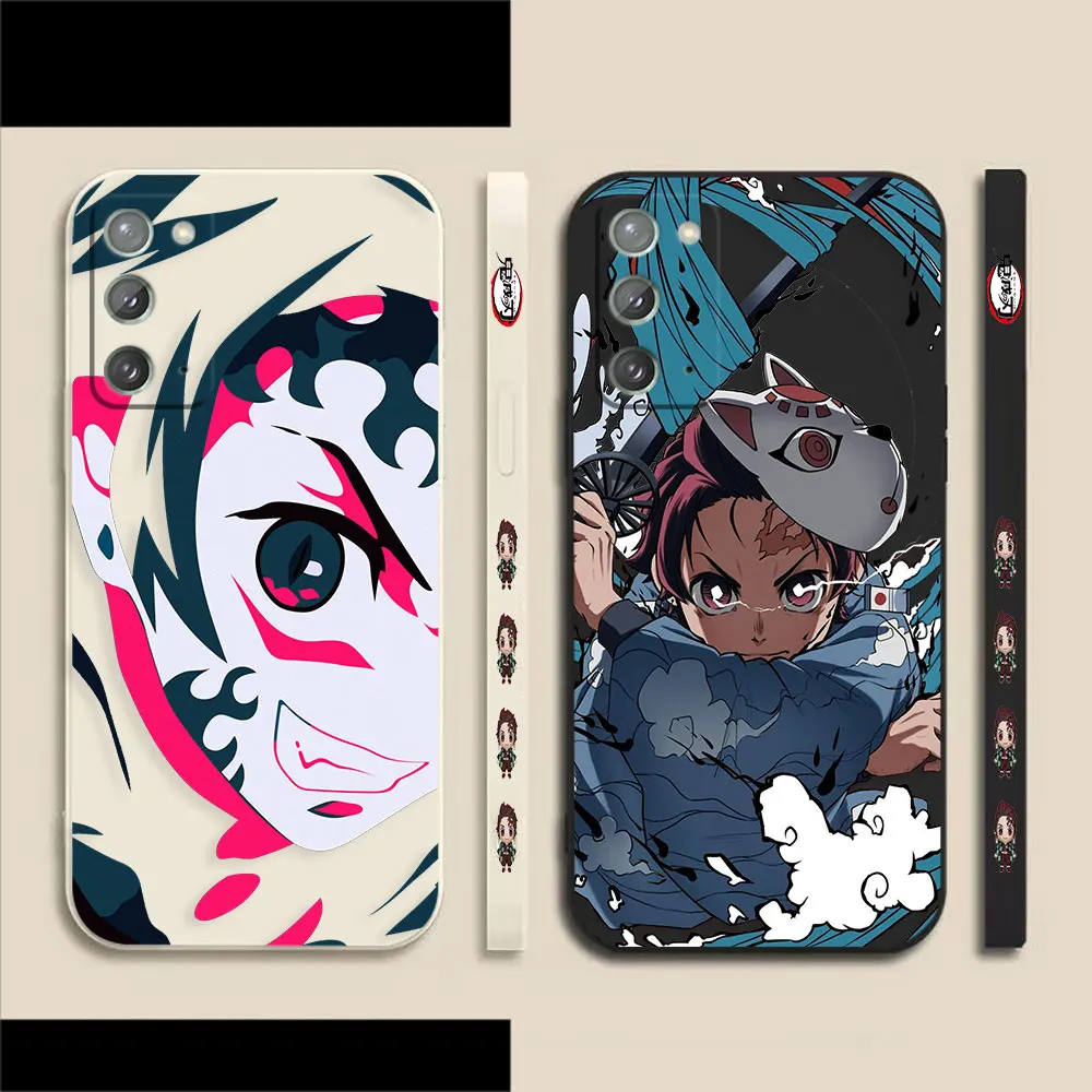 

Tanjiro Mange Art Case For Samsung A50 A30 A20S A10S A10 A14 Note 20 10 9 M32 M22 M40S M80S A20 Pro Plus Lite Ultra 4G 5G Case