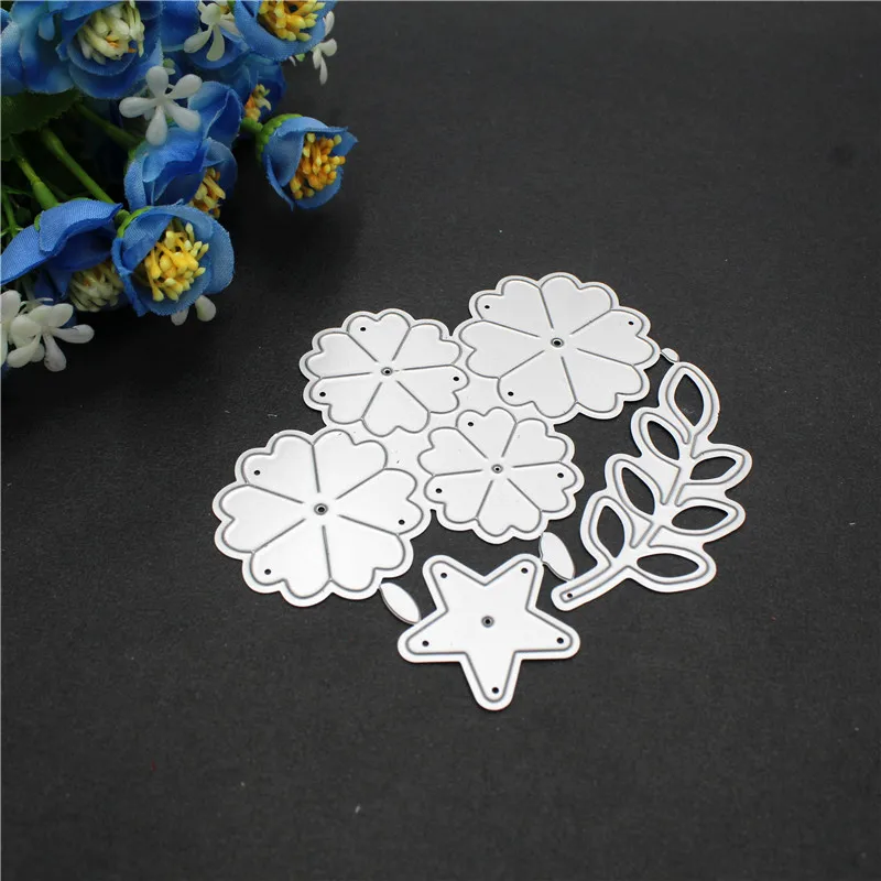 2021 New Five-pointed star Flowers Metal Cutting Dies Stencil Die Cut Scrapbooking Craft Stamps
2021 New Five-pointed star Flowers Metal Cutting Dies Stencil Die Cut Scrapbooking Craft Stamps