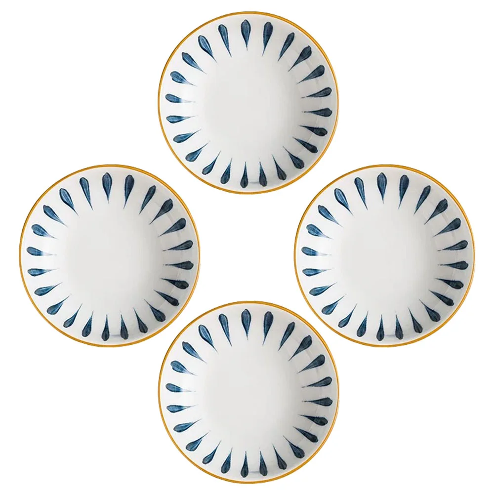 4 Pcs Ceramic Sauce Dish Round Spice Serving Plate Japanese Style Seasoning Plate
4 Pcs Ceramic Sauce Dish Round Spice Serving Plate Japanese Style Seasoning Plate
