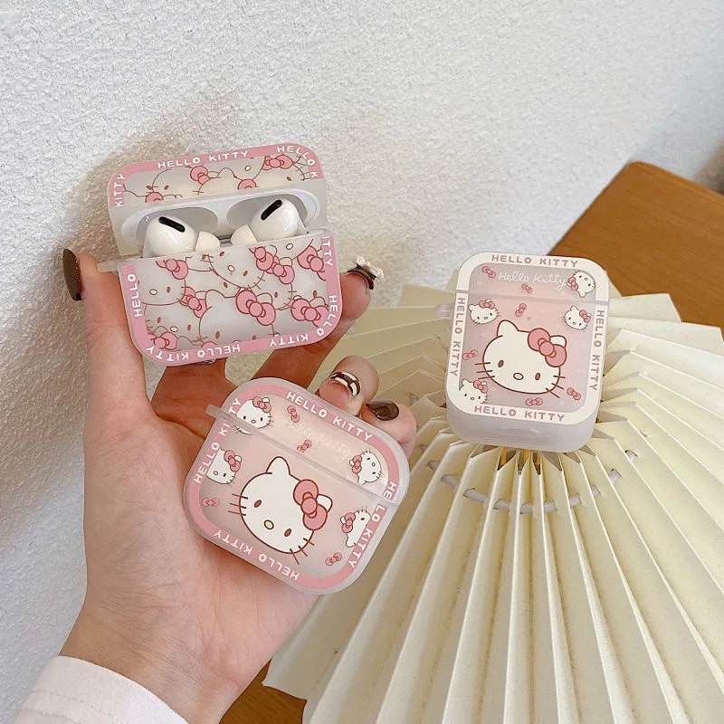 Sanrio Hello Kitty cute transparent case Case for Apple AirPods 1 2 3 Pro 2 Cases Cover For IPhone Bluetooth Earphone Case
Sanrio Hello Kitty cute transparent case Case for Apple AirPods 1 2 3 Pro 2 Cases Cover For IPhone Bluetooth Earphone Case