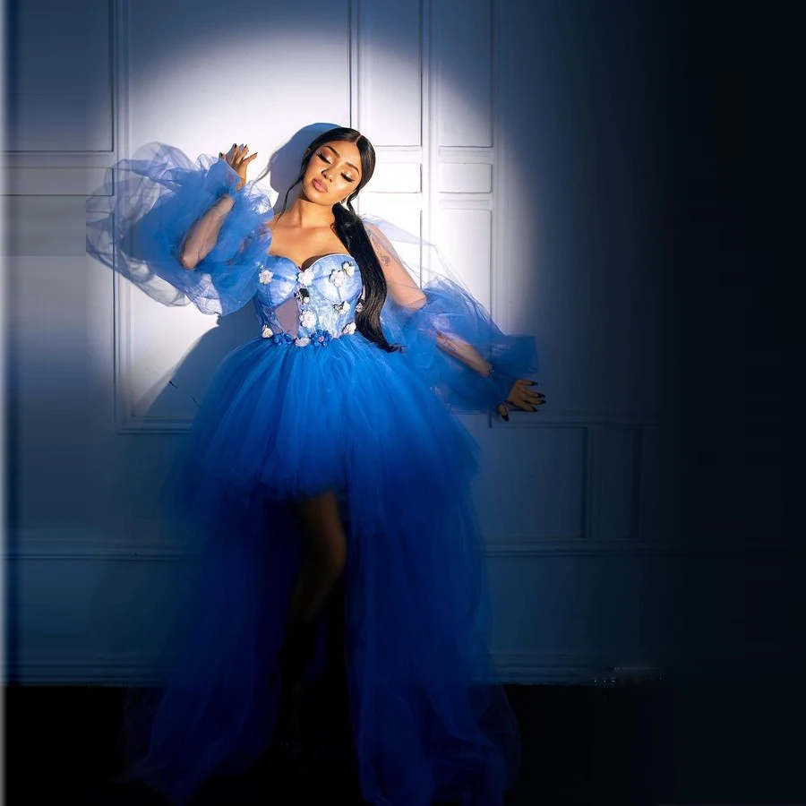 High Low Women Dress For Christmas Off The Shoulder Sweetheart Long Sleeves Birthday Gowns Tulle Robes For Photo Shoots
High Low Women Dress For Christmas Off The Shoulder Sweetheart Long Sleeves Birthday Gowns Tulle Robes For Photo Shoots