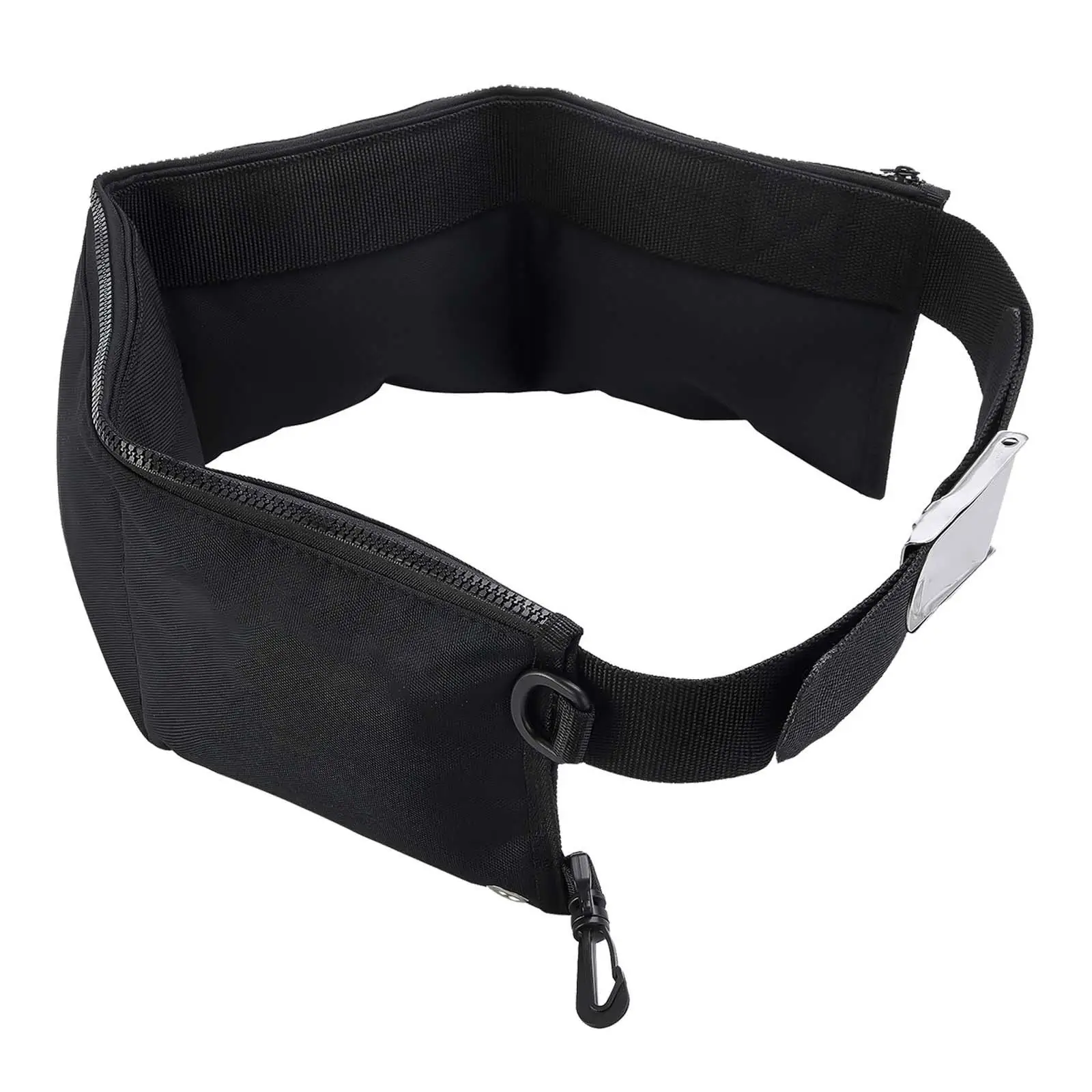 Snorkeling Webbing Weight Pouch Belt Dive Weight Belt Black Adjustable Strap
Snorkeling Webbing Weight Pouch Belt Dive Weight Belt Black Adjustable Strap