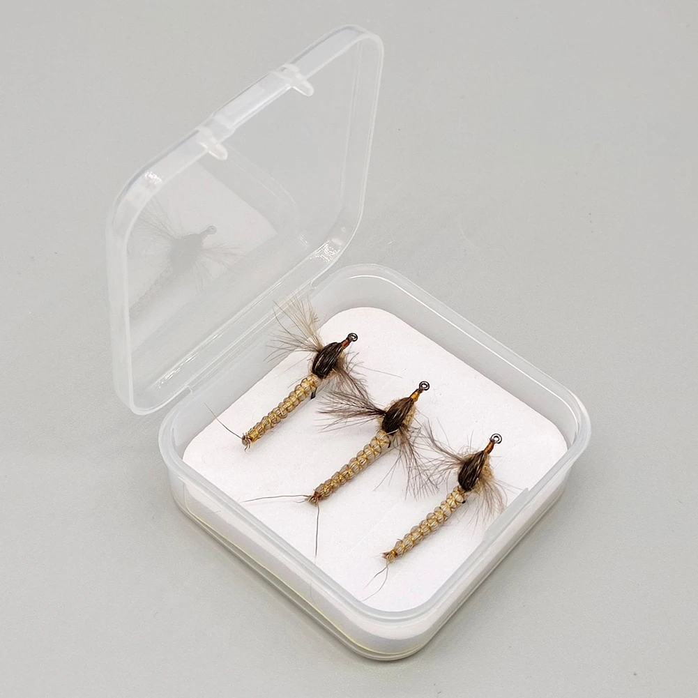 3pcs Fly Fishing Bait Feather Wing Mayfly Lure For Trout Salmon Bass Catfish Bionic Fake Baits Outdoor Carp Fishing Accessories
3pcs Fly Fishing Bait Feather Wing Mayfly Lure For Trout Salmon Bass Catfish Bionic Fake Baits Outdoor Carp Fishing Accessories
