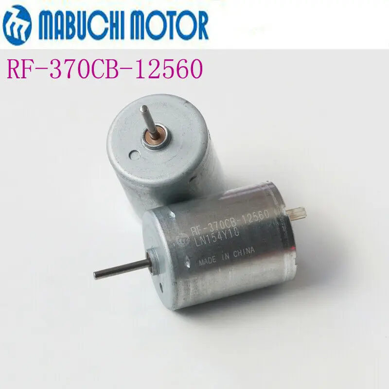 1PCS Mini 24mm Round Electric Spindle Motor MABUCHI RF-370CB-12560 D 6V 9V 12V 3700RPM Slow Speed Micro Mute Metal Brush Motor
1PCS Mini 24mm Round Electric Spindle Motor MABUCHI RF-370CB-12560 D 6V 9V 12V 3700RPM Slow Speed Micro Mute Metal Brush Motor