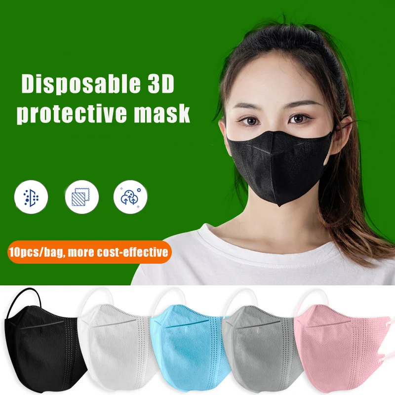 50-100pcs Adult Face Mouth Colorful Mask 3d Three-dimensional Protective Disposable Mascarilla Three Layer Dustproof Mask
50-100pcs Adult Face Mouth Colorful Mask 3d Three-dimensional Protective Disposable Mascarilla Three Layer Dustproof Mask