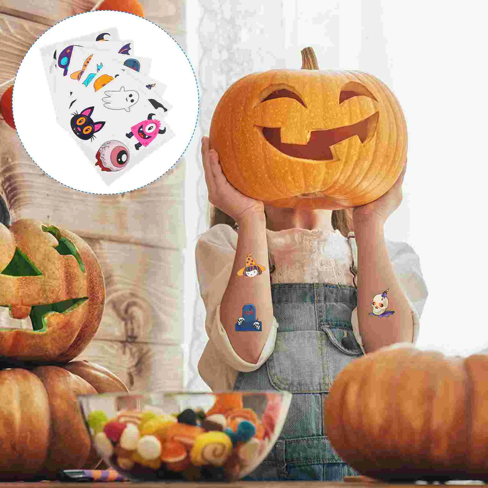 36pcs Temporary Tattoos Cartoon Spider Bat Tattoos Stickers Decals Makeup Party Favors For Costume Parties
36pcs Temporary Tattoos Cartoon Spider Bat Tattoos Stickers Decals Makeup Party Favors For Costume Parties
