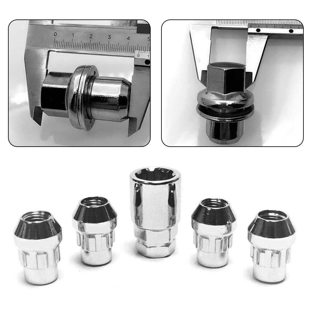 1x Wheel Nut 22mm Hex M14x1.5 Solid Tire Screws Hub Nuts For Range Rover Sport L494 2013+ For L320 - 2005-13 For Discovery 3 4 5
1x Wheel Nut 22mm Hex M14x1.5 Solid Tire Screws Hub Nuts For Range Rover Sport L494 2013+ For L320 - 2005-13 For Discovery 3 4 5