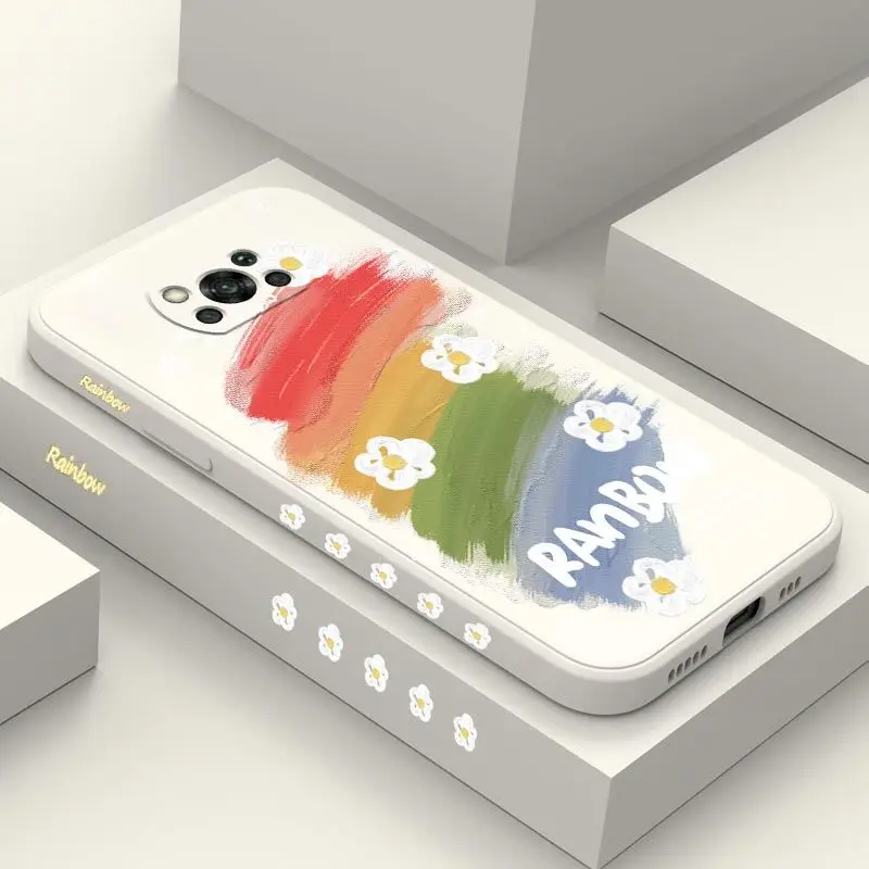 Rainbow Flower Silicone Phone Case For Xiaomi Poco M5 M4 Pro F4 X4 GT F4 GT X4 F3 X3 M3 X3 NFC X2 X3 Pro C40 Cover
Rainbow Flower Silicone Phone Case For Xiaomi Poco M5 M4 Pro F4 X4 GT F4 GT X4 F3 X3 M3 X3 NFC X2 X3 Pro C40 Cover