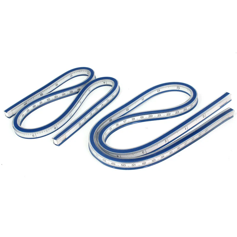 Гибкая изогнутая линейка из мягкого пластика, 2 шт., 50 см
Гибкая изогнутая линейка из мягкого пластика, 2 шт., 50 см