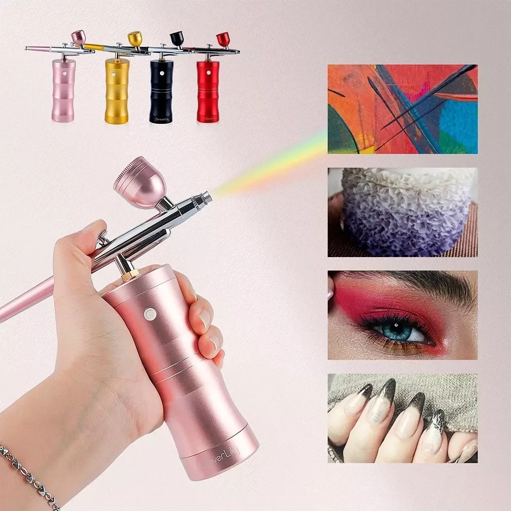 Professional Nail Airbrush Kit Or Compressor Multi-Purpose Mini Airbrush Nail Manicure For Makeup Tattoo Body Painting Spray
Professional Nail Airbrush Kit Or Compressor Multi-Purpose Mini Airbrush Nail Manicure For Makeup Tattoo Body Painting Spray