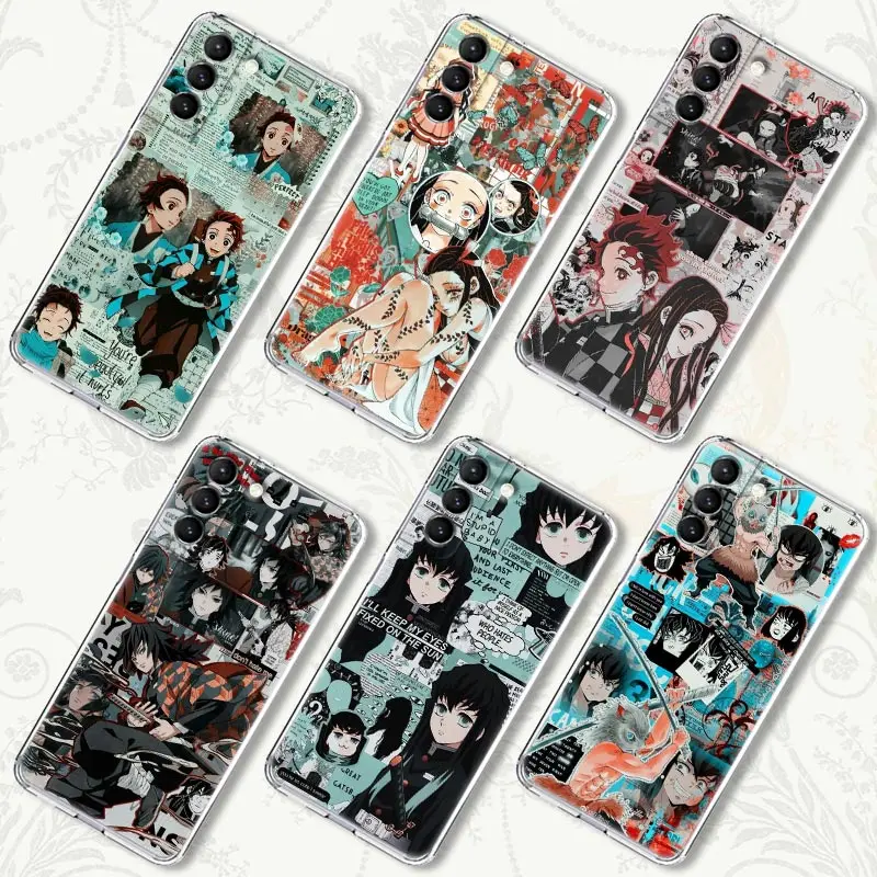 Demon Slayer Anime Clear Cases for Samsung Galaxy S21 S20 FE S22 Ultra S10 e S9 Plus 5G Soft Cover Kimetsu No Yaiba Manga Fundas
Demon Slayer Anime Clear Cases for Samsung Galaxy S21 S20 FE S22 Ultra S10 e S9 Plus 5G Soft Cover Kimetsu No Yaiba Manga Fundas