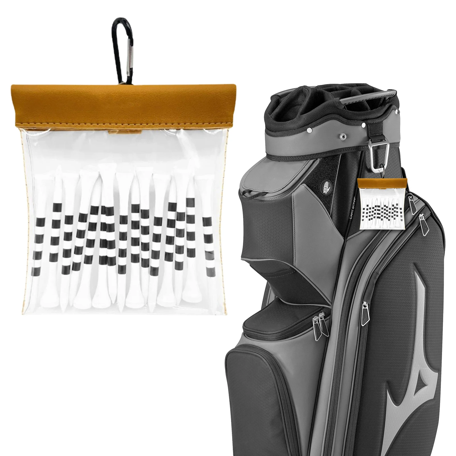 Golf Tees Pouch Bag With Clip Golf Tee/Ball Bag With Clip Clear Transparent Squeeze Top Pocket Golf Ball Tee Bag Portable Golf
Golf Tees Pouch Bag With Clip Golf Tee/Ball Bag With Clip Clear Transparent Squeeze Top Pocket Golf Ball Tee Bag Portable Golf