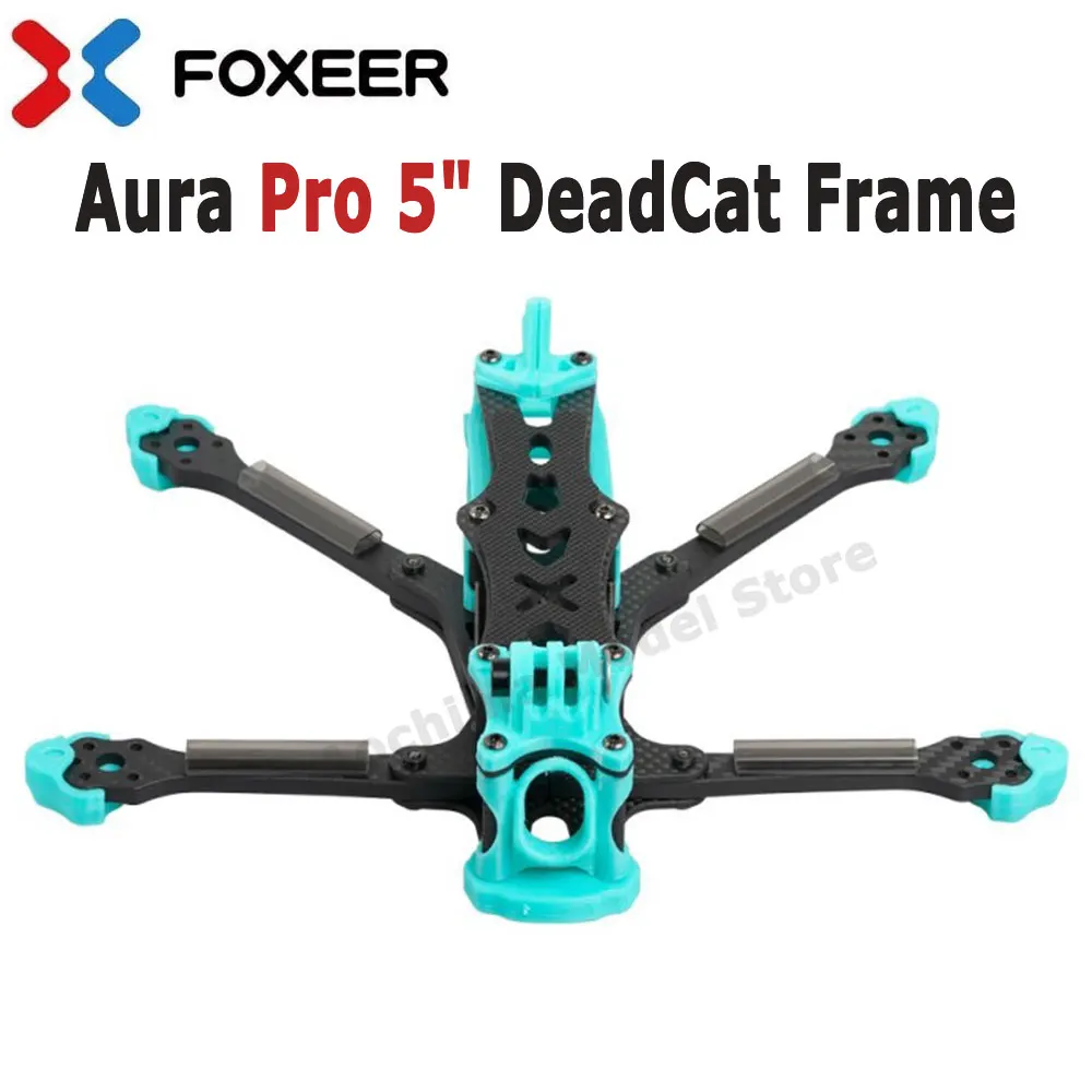 Карбоновая рамка Foxeer Aura Pro 5 "DeadCat FPV 235 мм Toray T700 с шелковым покрытием для FPV Freestyle, аналоговый Дрон DJI Vista HDZERO
Карбоновая рамка Foxeer Aura Pro 5 "DeadCat FPV 235 мм Toray T700 с шелковым покрытием для FPV Freestyle, аналоговый Дрон DJI Vista HDZERO