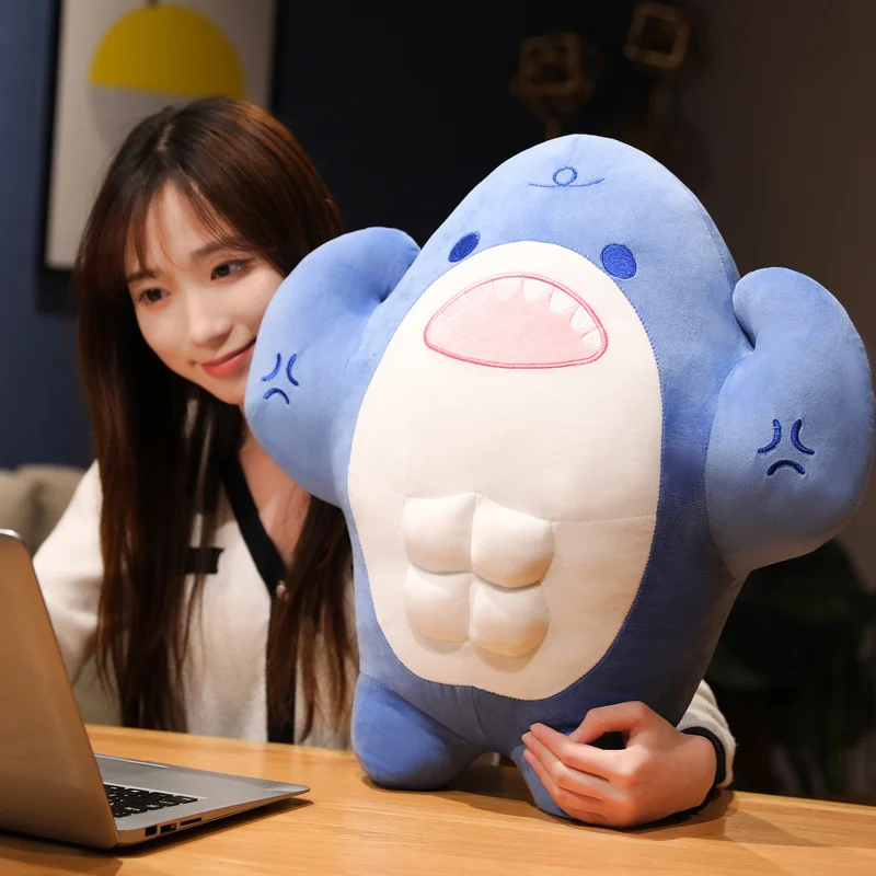 1 шт. 50/70 см Kawaii Мультяшные животные, мышечная Акула, плюшевая игрушка Kawaii, мягкая искусственная кожа, мягкие высококачественные игрушки для ...
1 шт. 50/70 см Kawaii Мультяшные животные, мышечная Акула, плюшевая игрушка Kawaii, мягкая искусственная кожа, мягкие высококачественные игрушки для ...