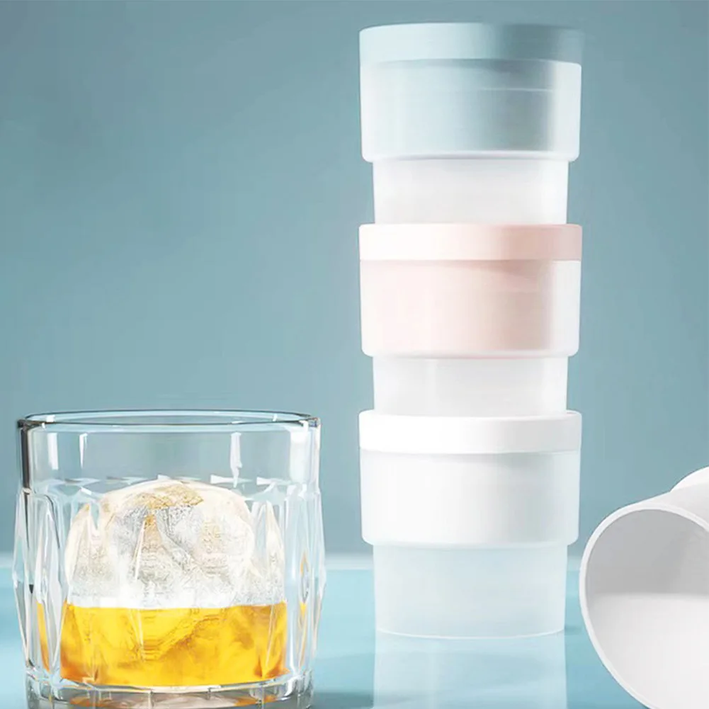 1pc Round Ice Cube Mold Ice Hockey Tray Silicone + PP Ice Mold Home Bar Wedding Party Ice Cream Tools 77x72mm
1pc Round Ice Cube Mold Ice Hockey Tray Silicone + PP Ice Mold Home Bar Wedding Party Ice Cream Tools 77x72mm