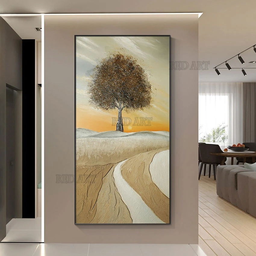Sunset Scenery Abstract Large Tree Oil Painting Wall Picture Art On Canvas Home Wall Showpieces Art For Hotel Decoration
Sunset Scenery Abstract Large Tree Oil Painting Wall Picture Art On Canvas Home Wall Showpieces Art For Hotel Decoration