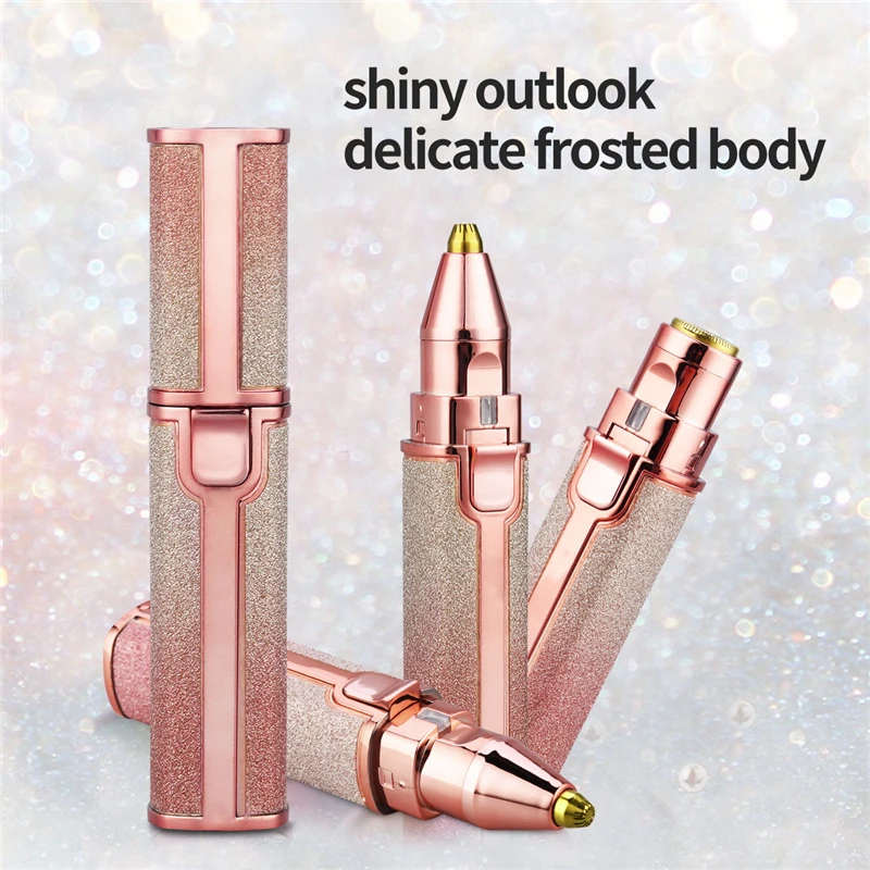 2 in 1 Electric Eyebrow Trimmer USB Epilator Facial Hair Remover For Women Makeup Tools Dermaplaning Shaving Eyebrow Razor 
2 in 1 Electric Eyebrow Trimmer USB Epilator Facial Hair Remover For Women Makeup Tools Dermaplaning Shaving Eyebrow Razor