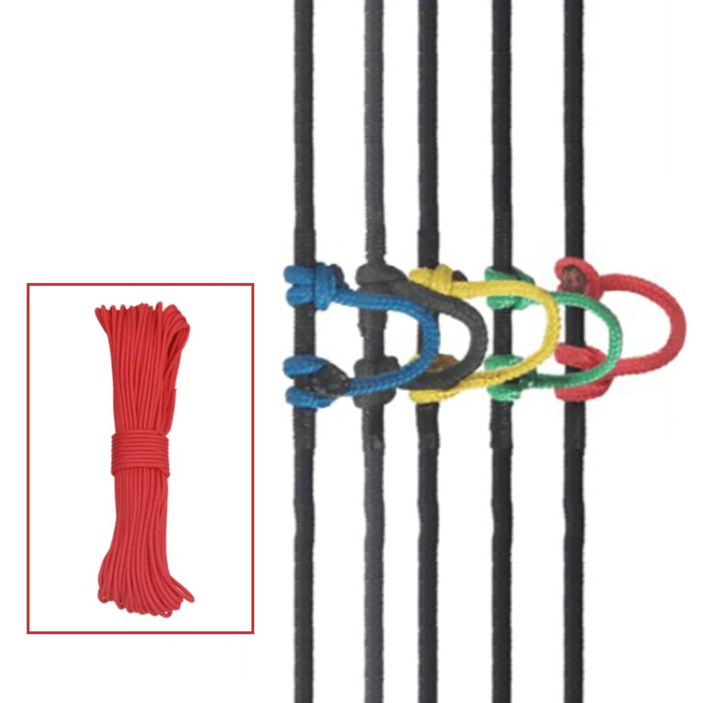 18m D Loop Rope Bow Nylon String Archery Bowstring Release Cord Compound Bow Nock Ring Release U Rope Hunting Accessories
18m D Loop Rope Bow Nylon String Archery Bowstring Release Cord Compound Bow Nock Ring Release U Rope Hunting Accessories
