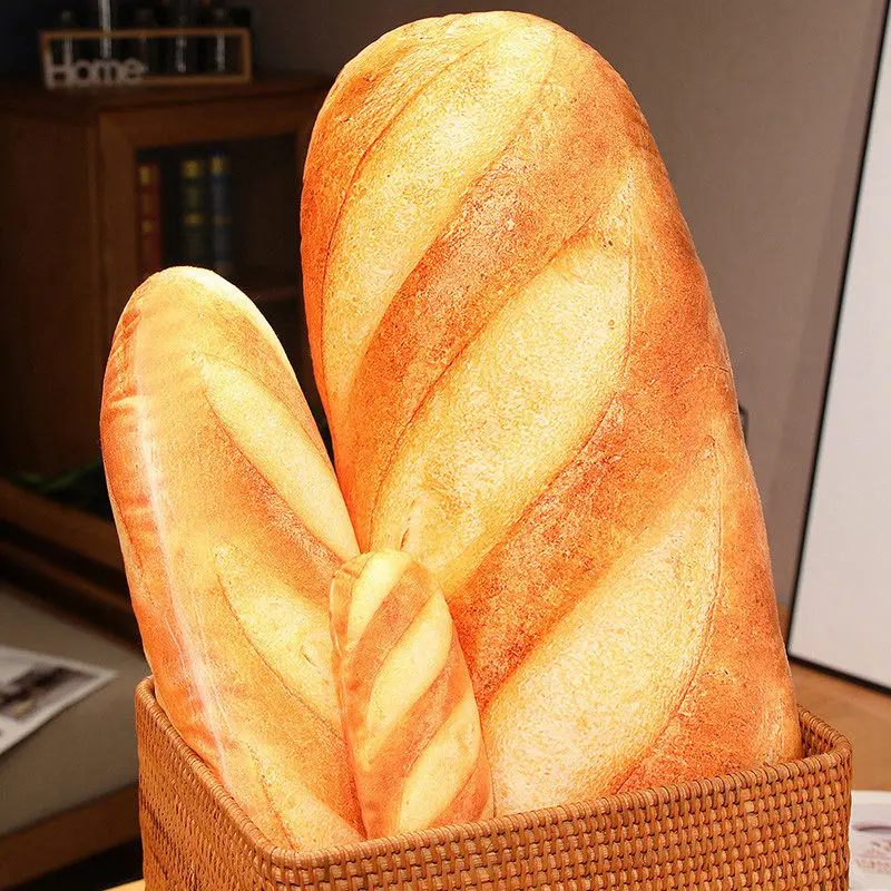 20-100CM Cute 3D Simulation Bread Shaped Plush Pillow Stuffed Toy Long Lumbar Back Cushion For Kids Children Birthday Gifts
20-100CM Cute 3D Simulation Bread Shaped Plush Pillow Stuffed Toy Long Lumbar Back Cushion For Kids Children Birthday Gifts