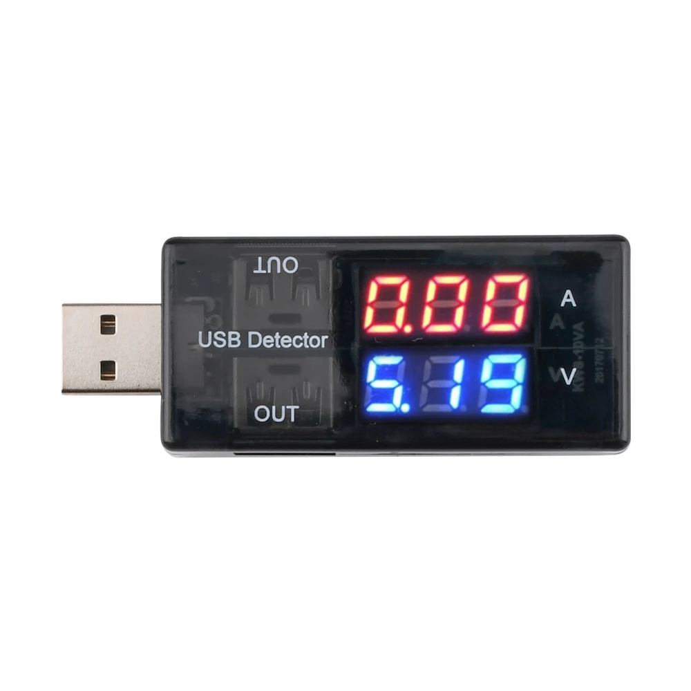 USB Current Voltage Charging Detector Mobile Power Current Tester Battery Voltmeter Ammeter Charger Power Digital Display
USB Current Voltage Charging Detector Mobile Power Current Tester Battery Voltmeter Ammeter Charger Power Digital Display