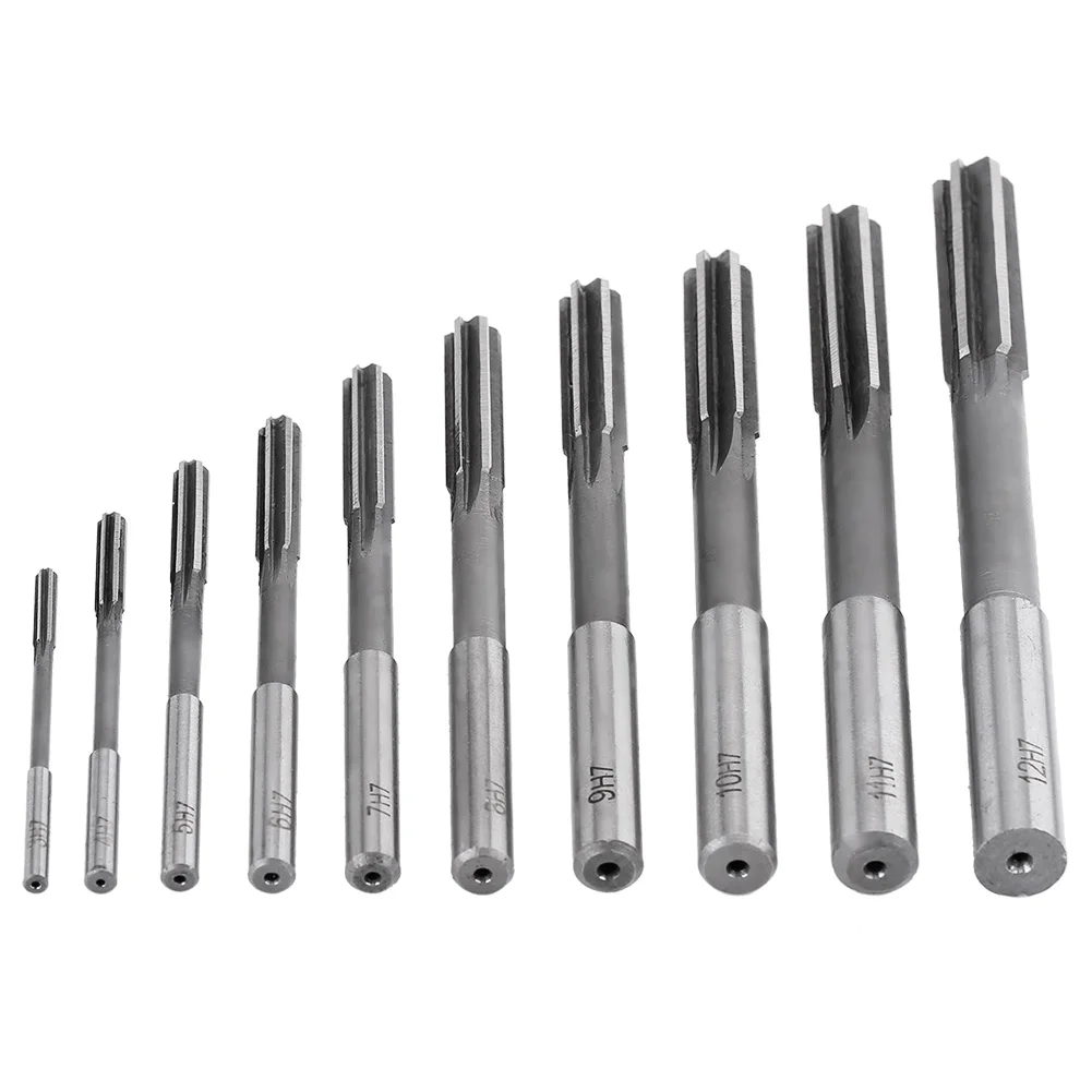 10pcs HSS H7 Straight Flute Reamer Machine Cutter 3/4/5/6/7/8/9/10/11/12mm Machine Reamer
10pcs HSS H7 Straight Flute Reamer Machine Cutter 3/4/5/6/7/8/9/10/11/12mm Machine Reamer