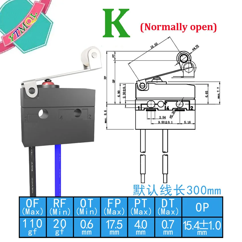 1 шт. IP67 микро-переключатель SM1, переключатель для дальнего путешествия, длинная Водонепроницаемая Кнопка зарядки пистолета
1 шт. IP67 микро-переключатель SM1, переключатель для дальнего путешествия, длинная Водонепроницаемая Кнопка зарядки пистолета