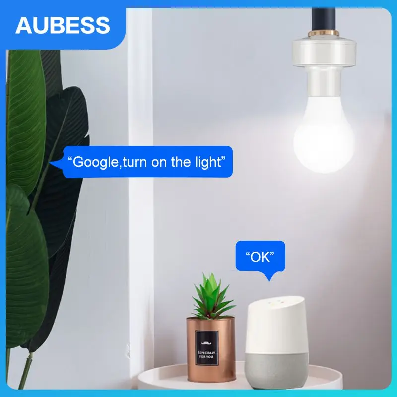 1pc Smart Light Socket App Control Light Bulb Holder Protocol Wireless Led Lamp Holder Base Basic Pc E27 Lamp Holder
1pc Smart Light Socket App Control Light Bulb Holder Protocol Wireless Led Lamp Holder Base Basic Pc E27 Lamp Holder