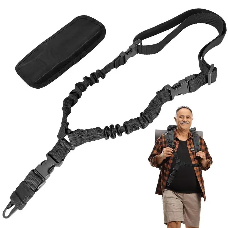 AR Sling Nylon Slant Shoulder Mountaineering Rope Quick Release Multiple Use Tools With Shoulder Pad And Metal Hook Adjustable
AR Sling Nylon Slant Shoulder Mountaineering Rope Quick Release Multiple Use Tools With Shoulder Pad And Metal Hook Adjustable