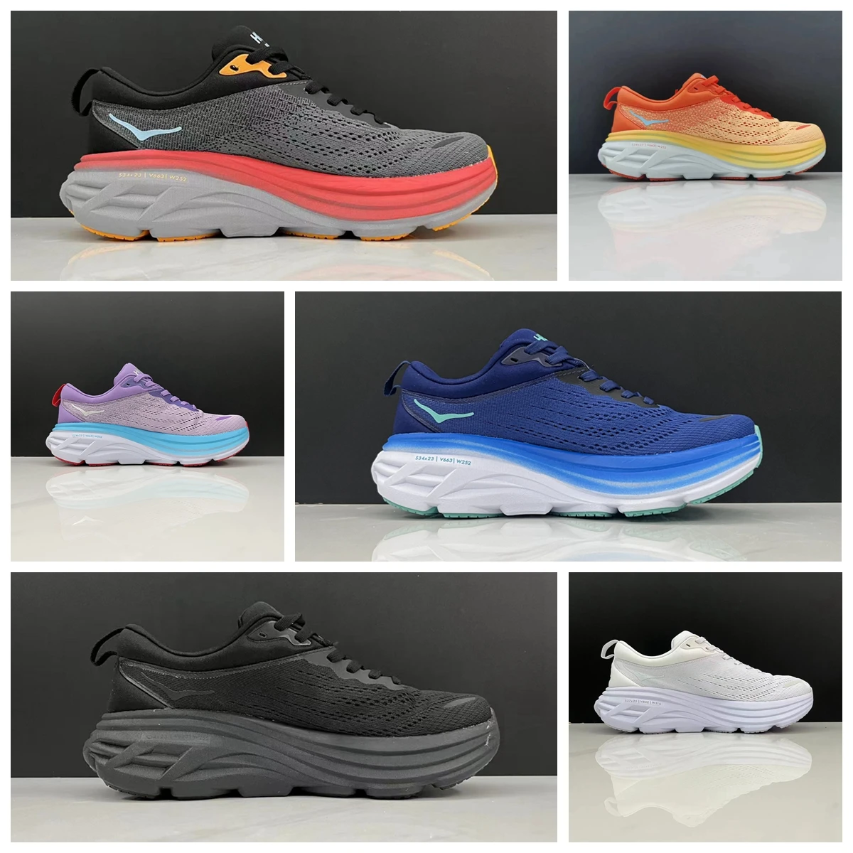 Original Bondi 8 Road Running Shoes Lightweight Cushioning Long Distance Men's And Women Lifestyle Outdoor Sneakers Eur36-45
Original Bondi 8 Road Running Shoes Lightweight Cushioning Long Distance Men's And Women Lifestyle Outdoor Sneakers Eur36-45