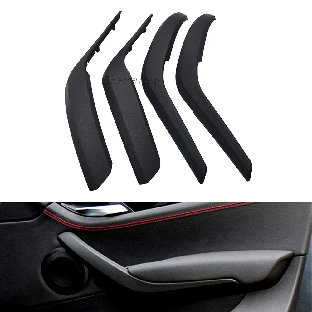 Black 1Set/4pcs Car Inner door Panel handle Cover For BMW X1 E84 2010-2016 Auto Left Right Interior Door Armrest Pull Trim Cover
Black 1Set/4pcs Car Inner door Panel handle Cover For BMW X1 E84 2010-2016 Auto Left Right Interior Door Armrest Pull Trim Cover