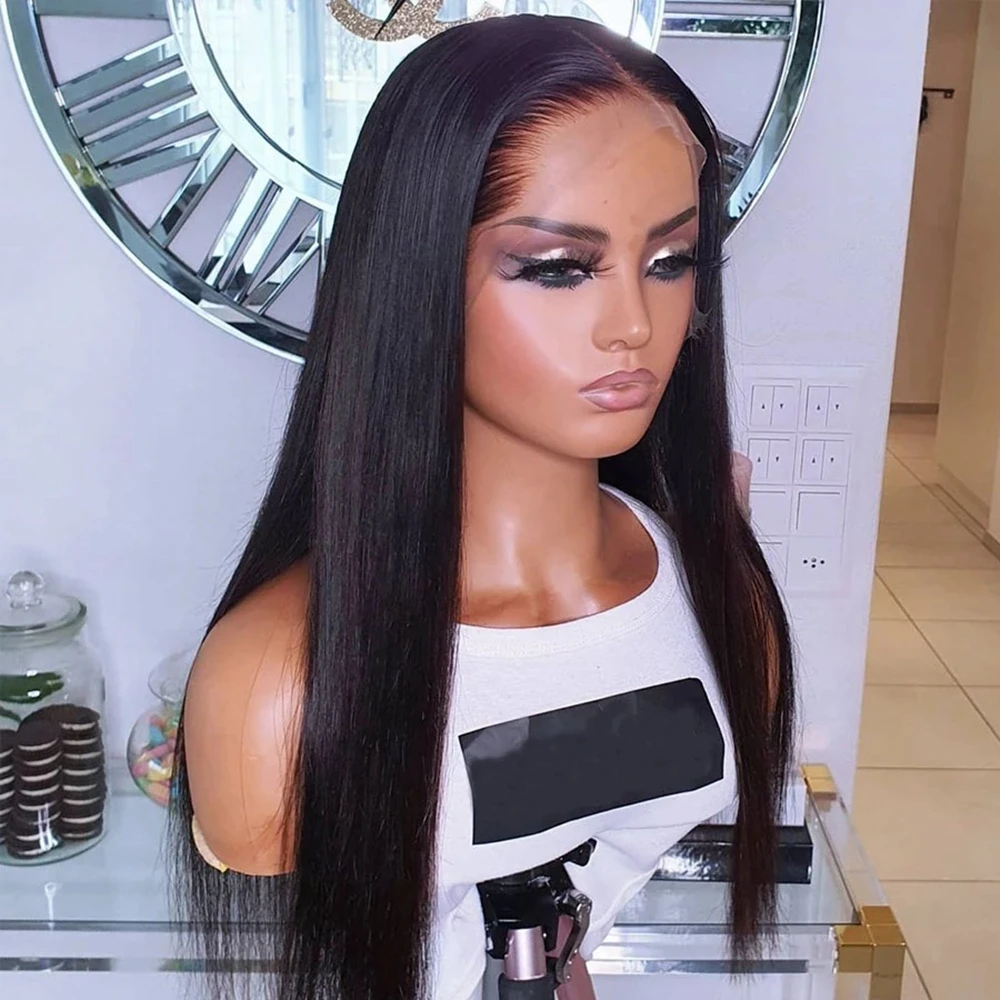 Silky Straight Lace Front Wig Synthetic Lace Front Wigs For Black Women With Baby Hair Natural Black Wigs Heat Resistant
Silky Straight Lace Front Wig Synthetic Lace Front Wigs For Black Women With Baby Hair Natural Black Wigs Heat Resistant