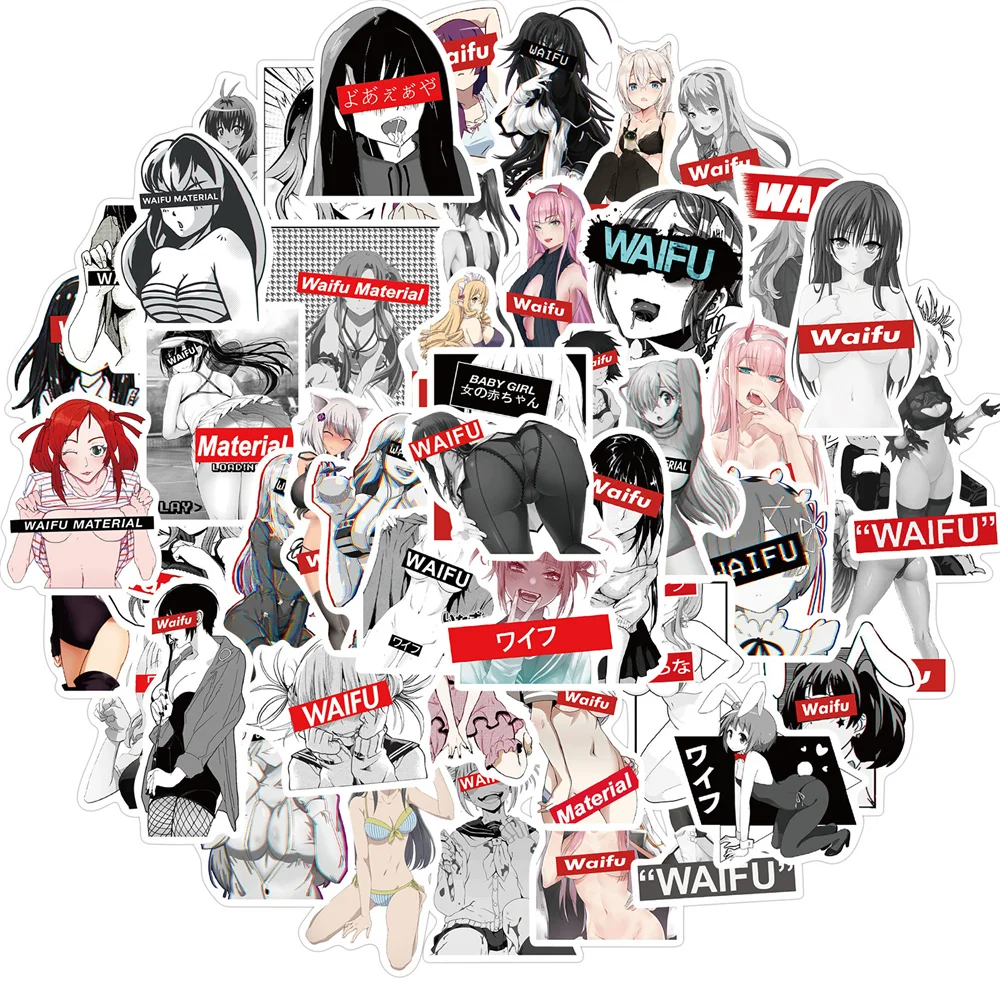 10/30/50PCS Japanese Anime Sexy Waifu Girly Sticker for Luggage Laptop IPad Gift Journal Waterproof Sticker Wholesale
10/30/50PCS Japanese Anime Sexy Waifu Girly Sticker for Luggage Laptop IPad Gift Journal Waterproof Sticker Wholesale