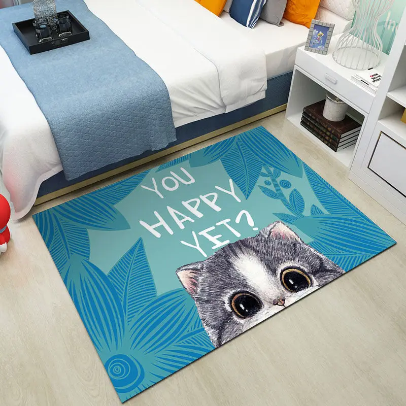 Cute cartoon animals, kittens and whales, art, doormats, non-slip mats, carpets, living room, bedroom, home decoration
Cute cartoon animals, kittens and whales, art, doormats, non-slip mats, carpets, living room, bedroom, home decoration