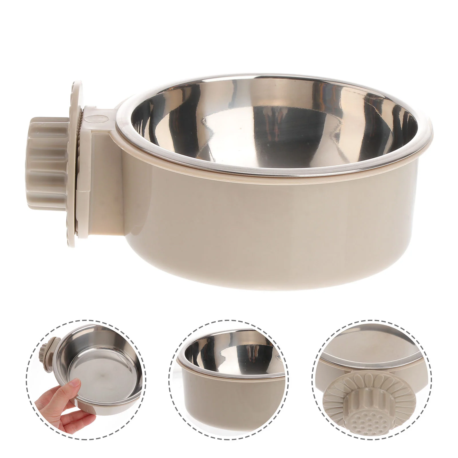 Bowl Dog Pet Feeder Hamster Dish Feeding Ceramic Water Bird Cage Animal Hanging Rabbit Bowls Rice Chewing Stainless Steel
Bowl Dog Pet Feeder Hamster Dish Feeding Ceramic Water Bird Cage Animal Hanging Rabbit Bowls Rice Chewing Stainless Steel