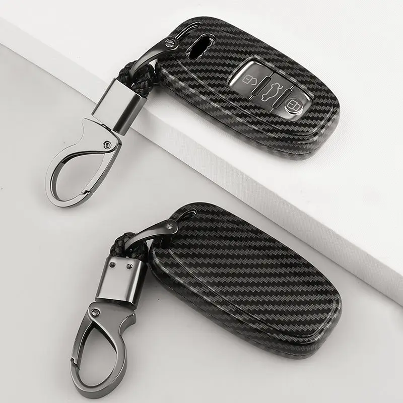 Car Key Case For Audi A6 A7 A8 A4 A5 B5 B6 Q7 TT R8 S5 S7 Car Remote Key Carbon Fiber Protective Shell Buckle
Car Key Case For Audi A6 A7 A8 A4 A5 B5 B6 Q7 TT R8 S5 S7 Car Remote Key Carbon Fiber Protective Shell Buckle