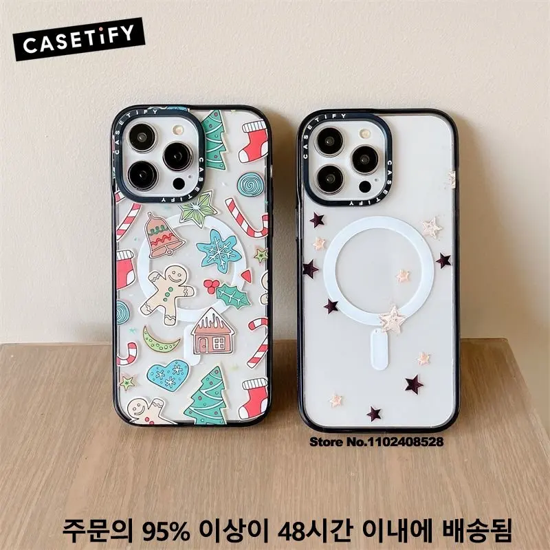 CASETIFY Christmas Magnetic Magsafe Wireless Charging Cases for IPhone 11 12 13 14 Pro Max Hard Case Shockproof Back Cover
CASETIFY Christmas Magnetic Magsafe Wireless Charging Cases for IPhone 11 12 13 14 Pro Max Hard Case Shockproof Back Cover