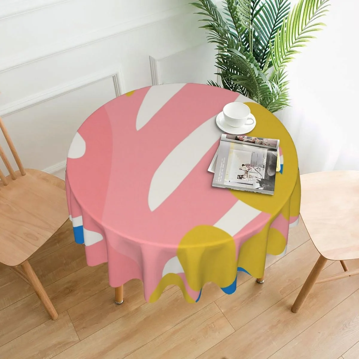 Vibrant Bright Abstract Plants Table Cloth Abstraction Tablecloths Polyester Printed Waterproof Round Picnic Mat for Home Decor
Vibrant Bright Abstract Plants Table Cloth Abstraction Tablecloths Polyester Printed Waterproof Round Picnic Mat for Home Decor