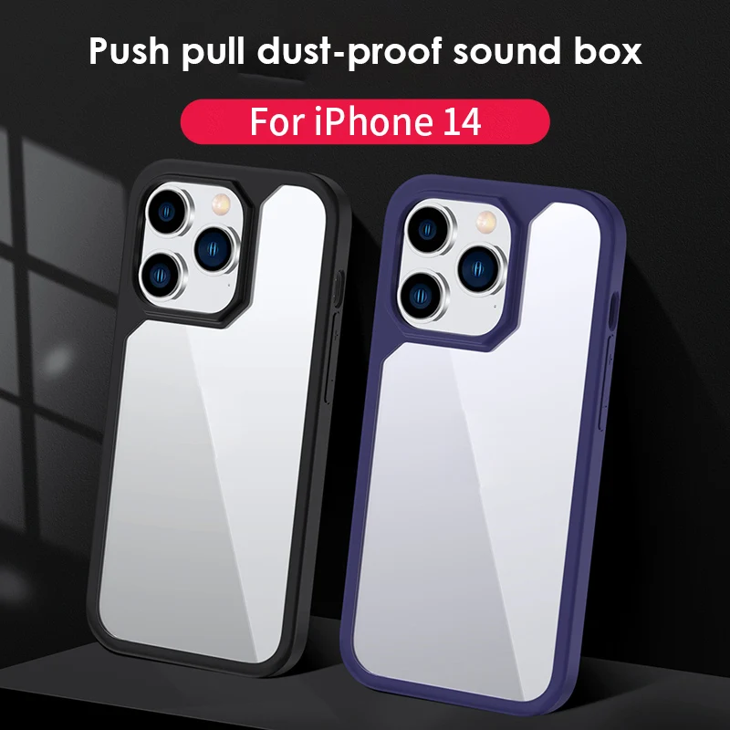 Acrylic Shockproof Phone Case For IPhone 14 Pro Max Plus Series Case Back Cover Dustproof Hard Case Camera Lens Protection
Acrylic Shockproof Phone Case For IPhone 14 Pro Max Plus Series Case Back Cover Dustproof Hard Case Camera Lens Protection