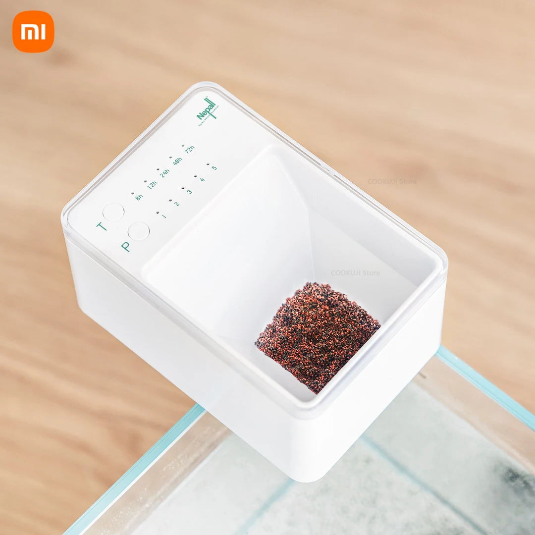Новая автоматическая мини-Кормушка для Рыб Xiaomi Nepall, бесшумная влагостойкая аквариумная кормушка для аквариума с таймером, умная кормушка д...
Новая автоматическая мини-Кормушка для Рыб Xiaomi Nepall, бесшумная влагостойкая аквариумная кормушка для аквариума с таймером, умная кормушка д...