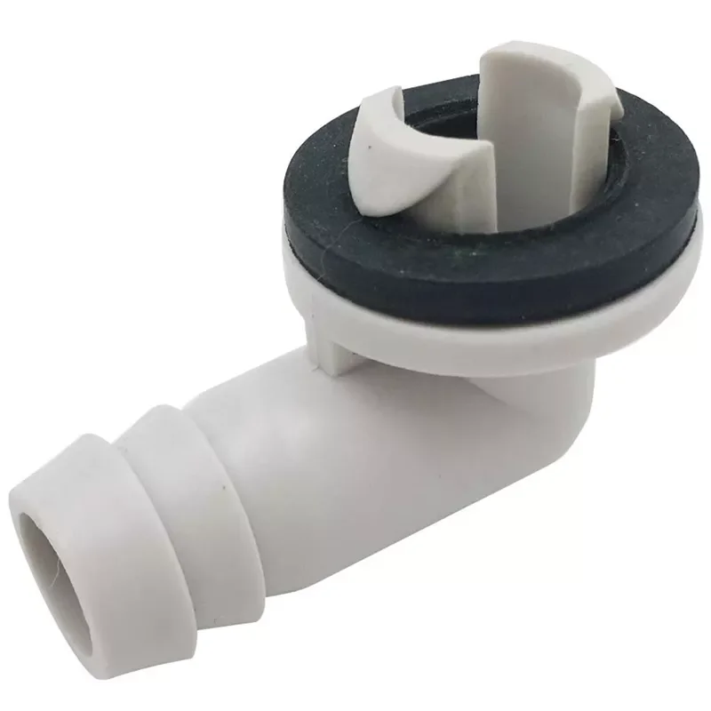 Air Conditioner Ac Drain Hose Connector Elbow Fitting with Rubber Ring for Mini-Split Units and Window Ac Unit 3/5 Inch
Air Conditioner Ac Drain Hose Connector Elbow Fitting with Rubber Ring for Mini-Split Units and Window Ac Unit 3/5 Inch
