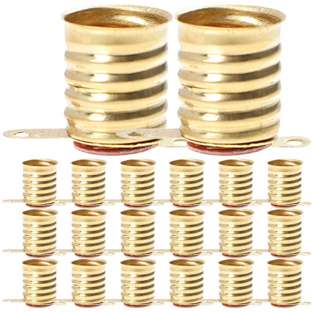 20pcs Practical Small Bulbs Holder Bulbs Lamps Base Lamp Base Bulb Holder For Indicator Lights
20pcs Practical Small Bulbs Holder Bulbs Lamps Base Lamp Base Bulb Holder For Indicator Lights