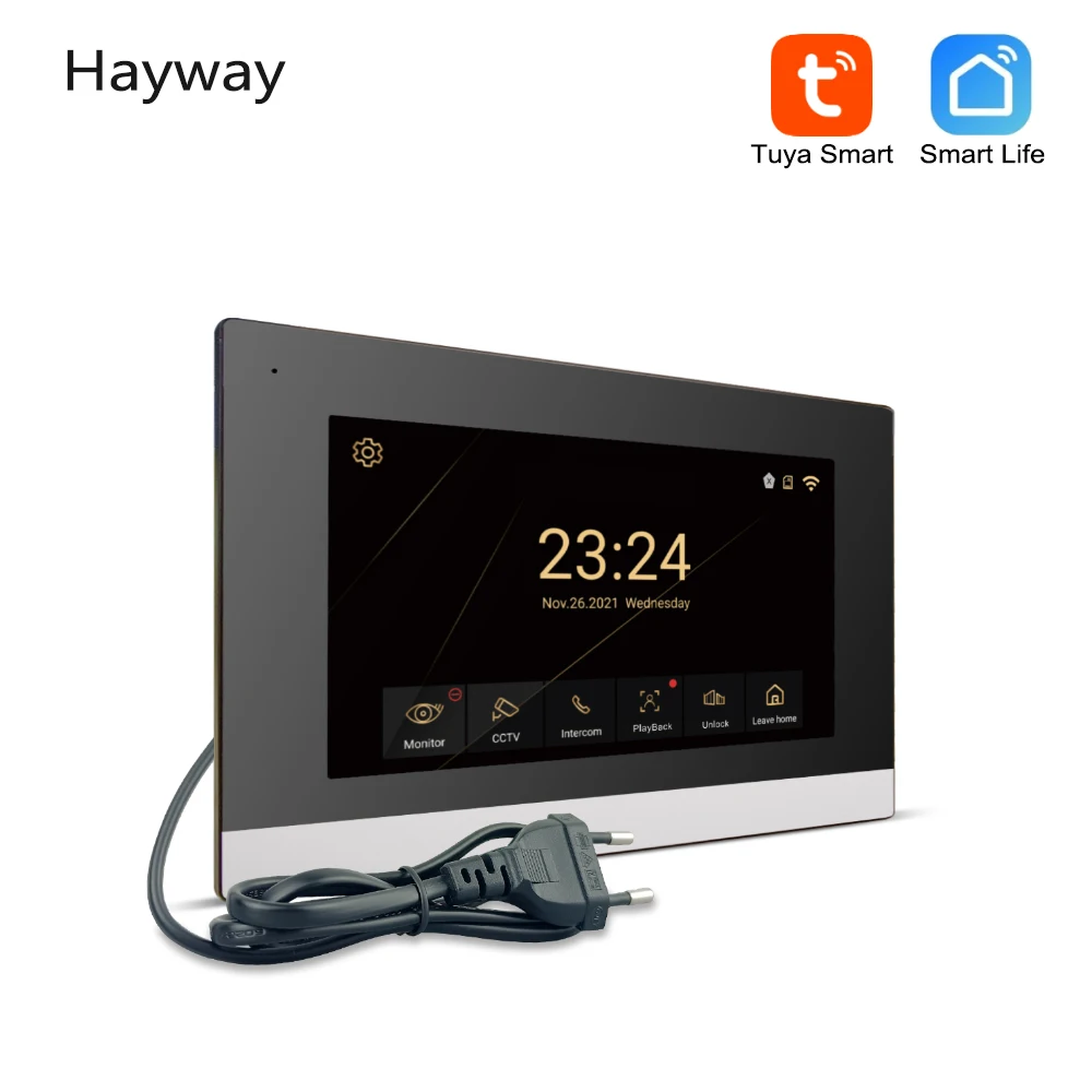 Видеодомофон Hayway Tuya 1080P с поддержкой Wi-Fi и датчиком движения
Видеодомофон Hayway Tuya 1080P с поддержкой Wi-Fi и датчиком движения