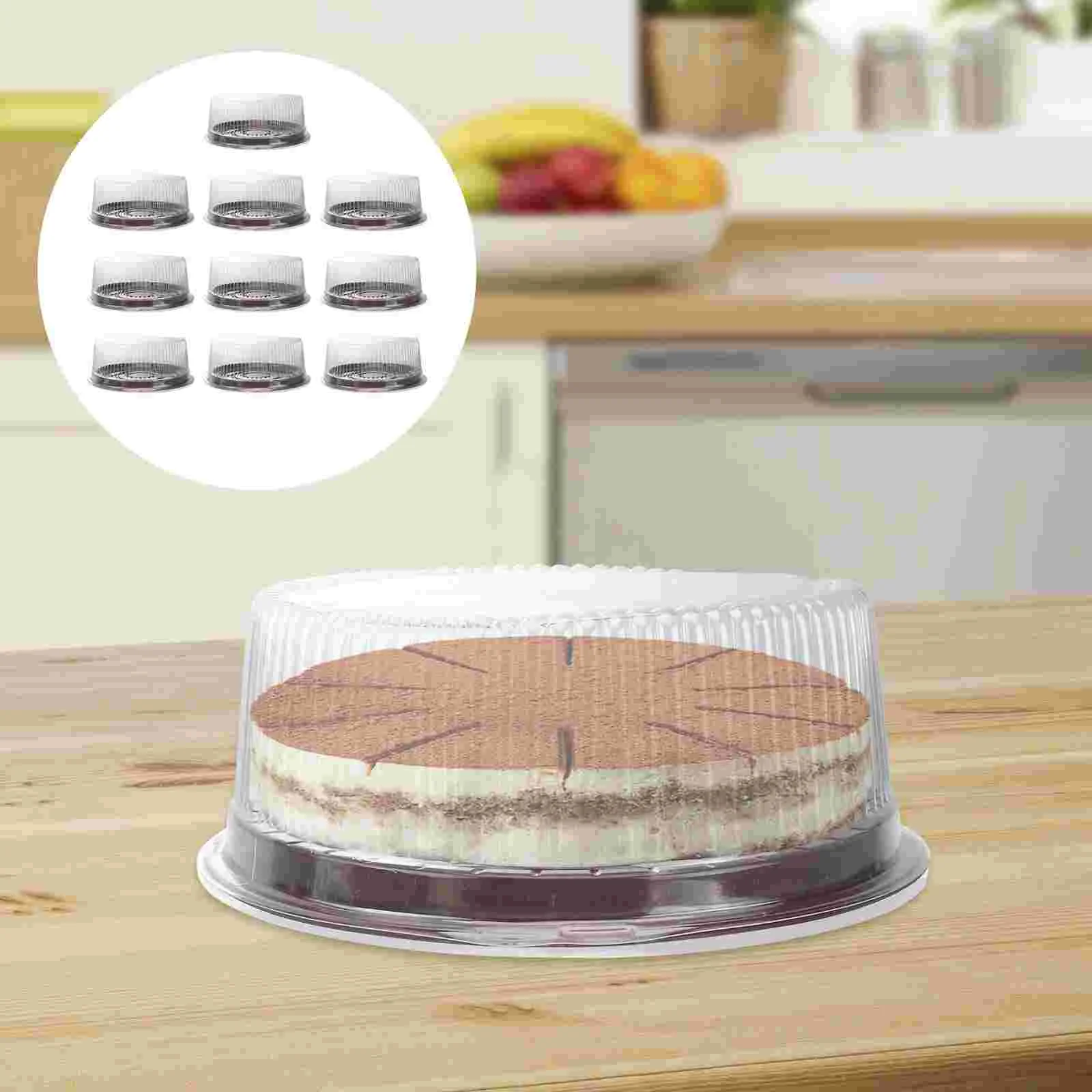 10pcs 8 inch round cake containers cake carriers for transport transparent cake box with lids for puff moon cake holder display
10pcs 8 inch round cake containers cake carriers for transport transparent cake box with lids for puff moon cake holder display